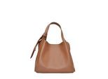 Anna Luchini Brown Rundleer Tas