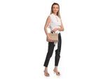 Isabella Rhea Beige Rundleer Tas