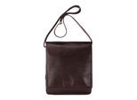 Vintage leren bruine messenger schoudertas crossbody reistas - Ranger