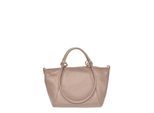 Roberta M Beige Rundleer Tas