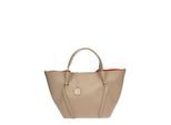 Isabella Rhea Beige Rundleer Tas