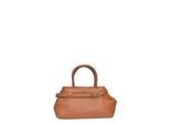 Luisa Vannini Brown Rundleer Tas