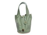 Anna Luchini Groen Rundleer Tas