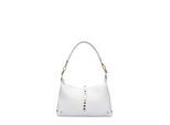 Anna Luchini Wit Rundleer Tas