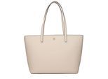 Tory Burch Beige Leren Schoudertas
