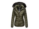 Navahoo Dames Gewatteerde Jas Zuckerbiene – Warm, Stijlvol & Met Teddyvoering en Capuchon