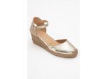 Aldea Leren Platform Espadrille (Dames)