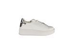 Gaelle Paris Bianco Polyurethan Damen Sneaker