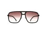 Carrera Aviator Heren Zwart Goud Spiegel op Bourgondisch Gradiënt Carrera 1071/S