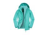 Mountain Warehouse Kinder/Kinder Lightning 3 in 1 Waterdichte Jas (Licht Teal)