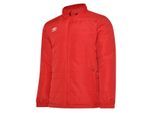 Umbro Heren Club Essential Bench Jacket (Vermiljoen)