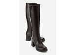 Lensa Leder Blockabsatz Stiefel (Damen)