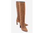 Merla Leder Blockabsatz Stiefel (Damen)