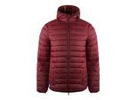 Aquascutum London Logo Bordeaux Red Active Hoodie Jacket