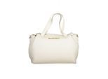 Mario Valentino Bianco Polyurethan Damenhandtasche
