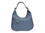 Luisa Vannini Turquoise Rundleer Tas