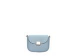 Anna Luchini Turquoise Rundleer Tas
