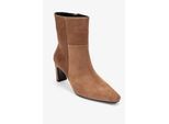 Kyoto Leder Blockabsatz Stiefel