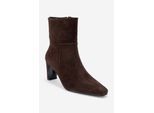 Kyoto Leder Blockabsatz Stiefel