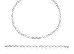 Orphelia Damen 925 Sterling Silber Set: Kette + Armband - Silber SET-031