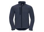 Russell Effen Soft Shell Jas Heren (Franse marine)