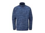Farah Heren Parker Camouflage Douchebestendige Jas (Regatta Blauw)
