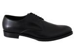 Dolce & Gabbana Schwarze Leder SARTORIA Handgefertigte Schuhe