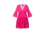 faina mini-jurk met ruches
