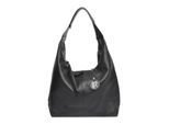 Isabella Rhea Zwart Rundleer Tas