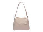 Isabella Rhea Beige Rundleer Tas
