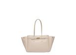 Isabella Rhea Beige Rundleer Tas
