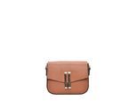 Anna Luchini Brown Rundleer Tas