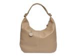 Luisa Vannini Beige Rundleer Tas