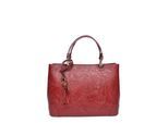 Anna Luchini Rood Rundleer Tas