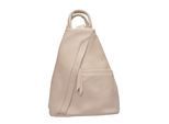 Isabella Rhea Beige Rundleer Tas