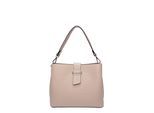 Isabella Rhea Beige Rundleer Tas