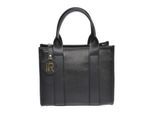 Isabella Rhea Zwart Rundleer Tas