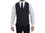 Grijs Gestreept Vest