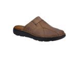 Hush Puppies Heren Carson Leren Muiltjes (Bruin)