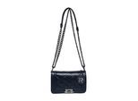 Isabella Rhea Blauw Rundleer Tas
