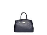 Anna Luchini Blauw Rundleer Tas