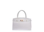 Isabella Rhea Wit Rundleer Tas