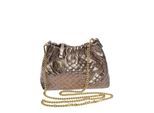 Anna Luchini Brons Rundleer Tas