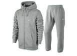 Ensemble de survêtement complet Nike Club Fleece pour homme Gris