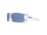 Oakley Wrap Unisex Klar Prizm Saphir Polarisiert Heliostat