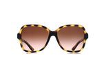 Armani Exchange AX4029S 811713 glanzend havana bruin gradiënt zonnebril