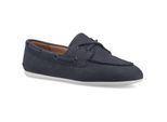 Sperry Slim Boot Schoen Leer Dames Marineblauwe Bootschoenen
