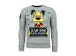 Local Fanatic Bad dog trui cartoon sweater