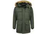 Enos Parka jas met bontkraag
