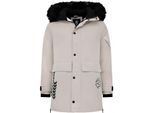 Enos Parka jas met faux bontkraag